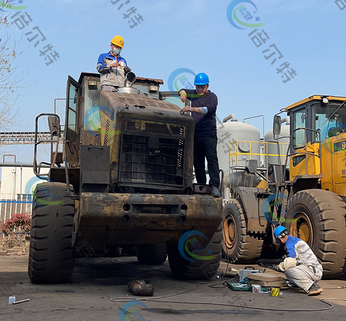 小松装载机-尾气净化器装置