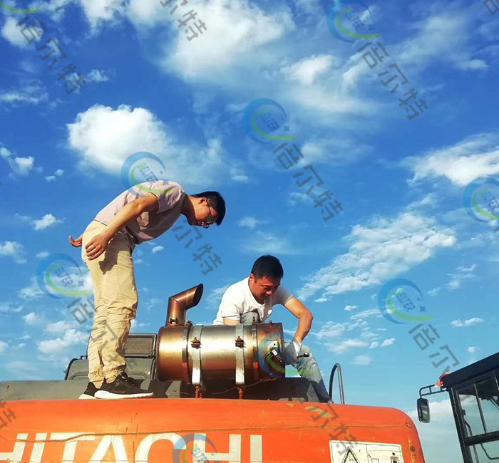 三一重工挖机-尾气净化装置